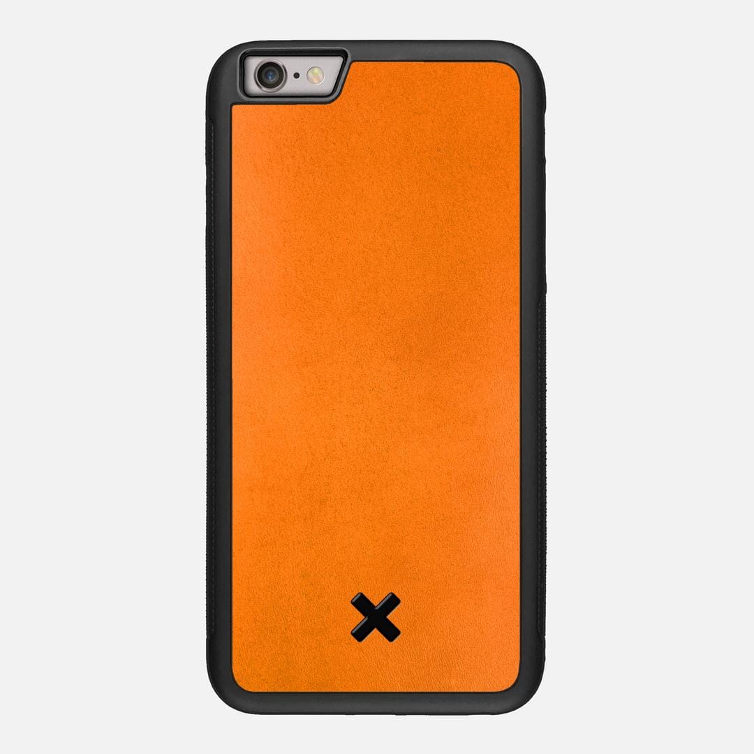 Honey Leather Case for the Apple iPhone 6 Plus featuring a Genuine Leather backer with the Keyway X Mark#Phone Model_iPhone 6 Plus