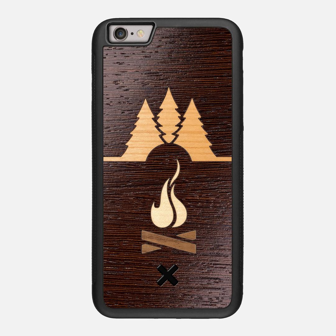 Nomad Case for the Apple iPhone 6 Plus featuring a Wenge, Cherry, Maple, and Walnut Wood backer with the Keyway X Mark#Phone Model_iPhone 6 Plus