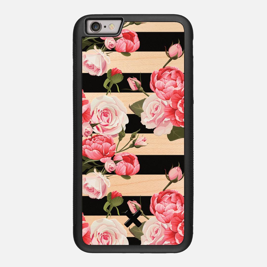 Peony Case for the Apple iPhone 6 Plus featuring a UV Printed Maple Wood backer with the Keyway X Mark#Phone Model_iPhone 6 Plus