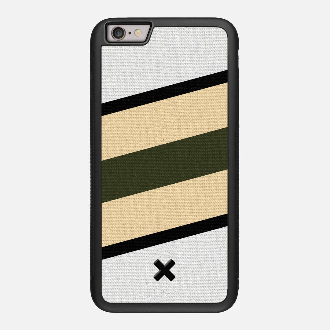 Ridge Case for the Apple iPhone 6 Plus featuring a UV Printed Cotton Canvas backer with the Keyway X Mark#Phone Model_iPhone 6 Plus