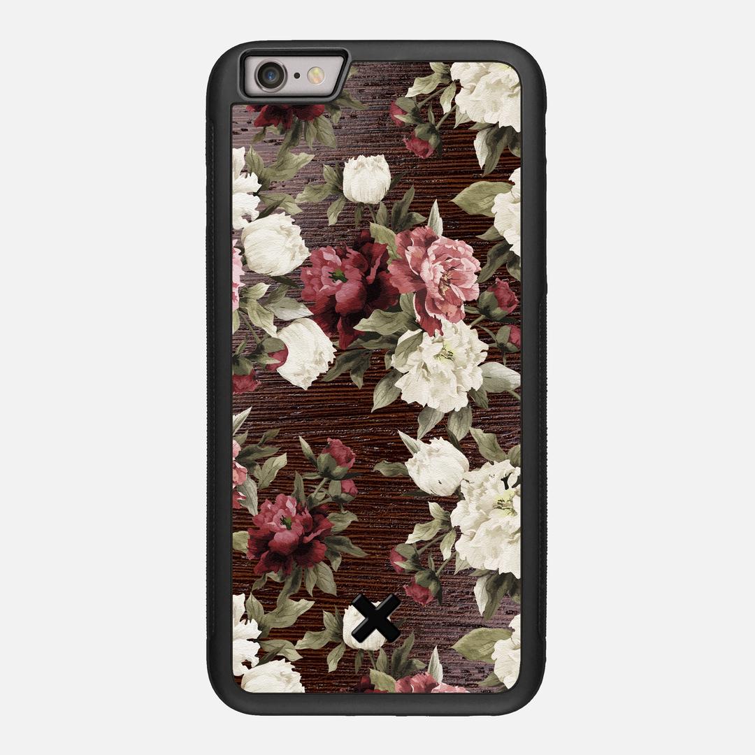 Rose Case for the Apple iPhone 6 Plus featuring a UV Printed Wenge Wood backer with the Keyway X Mark#Phone Model_iPhone 6 Plus