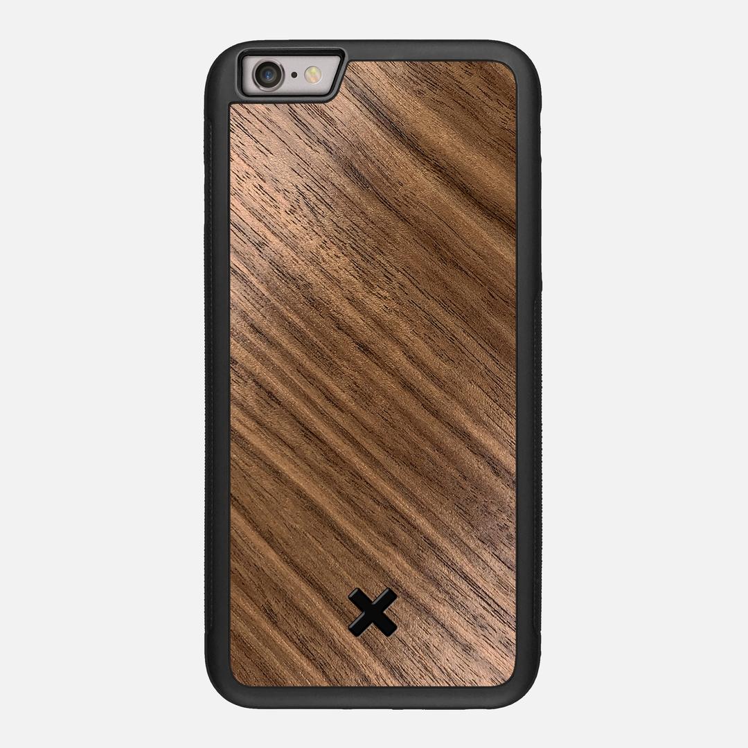 Walnut Pure Case for the Apple iPhone 6 Plus featuring a Walnut Wood backer with the Keyway X Mark#Phone Model_iPhone 6 Plus