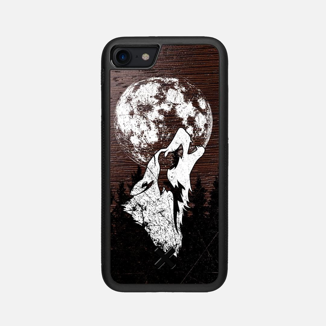 Howl Case for the Apple iPhone 7 featuring a UV Printed Wenge Wood backer with the Keyway X Mark#Phone Model_iPhone 7