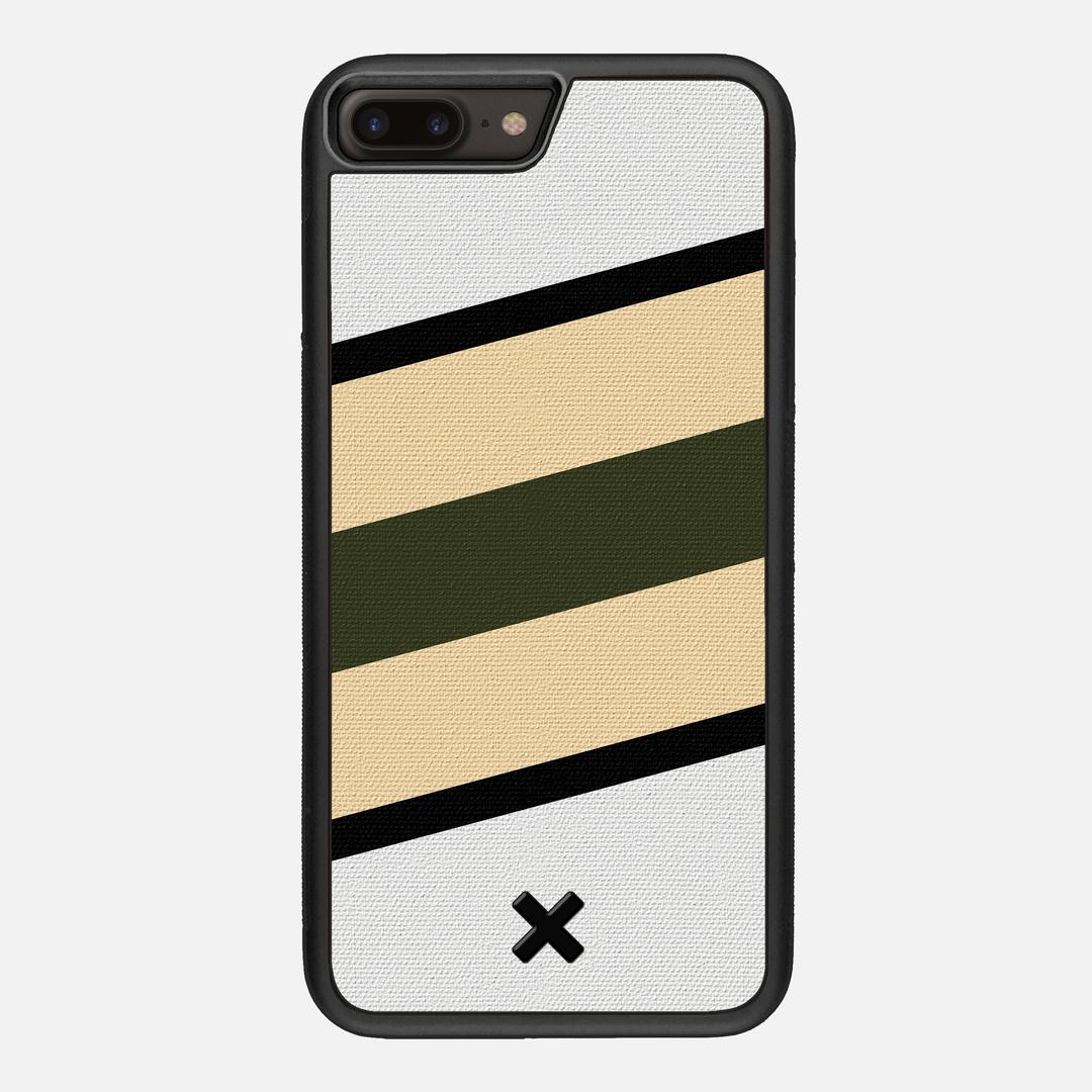 Ridge Case for the Apple iPhone 7 Plus featuring a UV Printed Cotton Canvas backer with the Keyway X Mark#Phone Model_iPhone 7 Plus