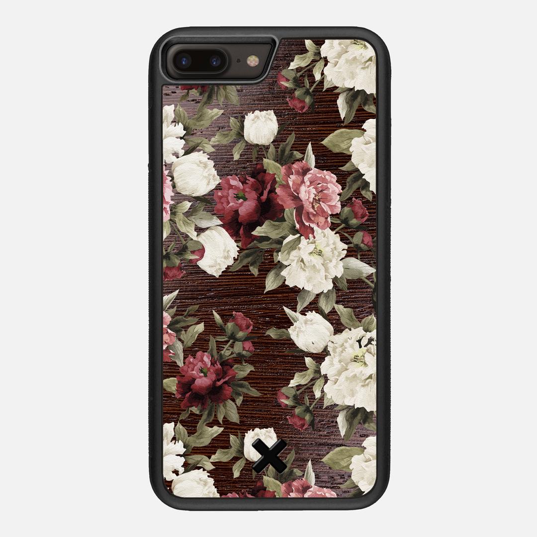 Rose Case for the Apple iPhone 7 Plus featuring a UV Printed Wenge Wood backer with the Keyway X Mark#Phone Model_iPhone 7 Plus