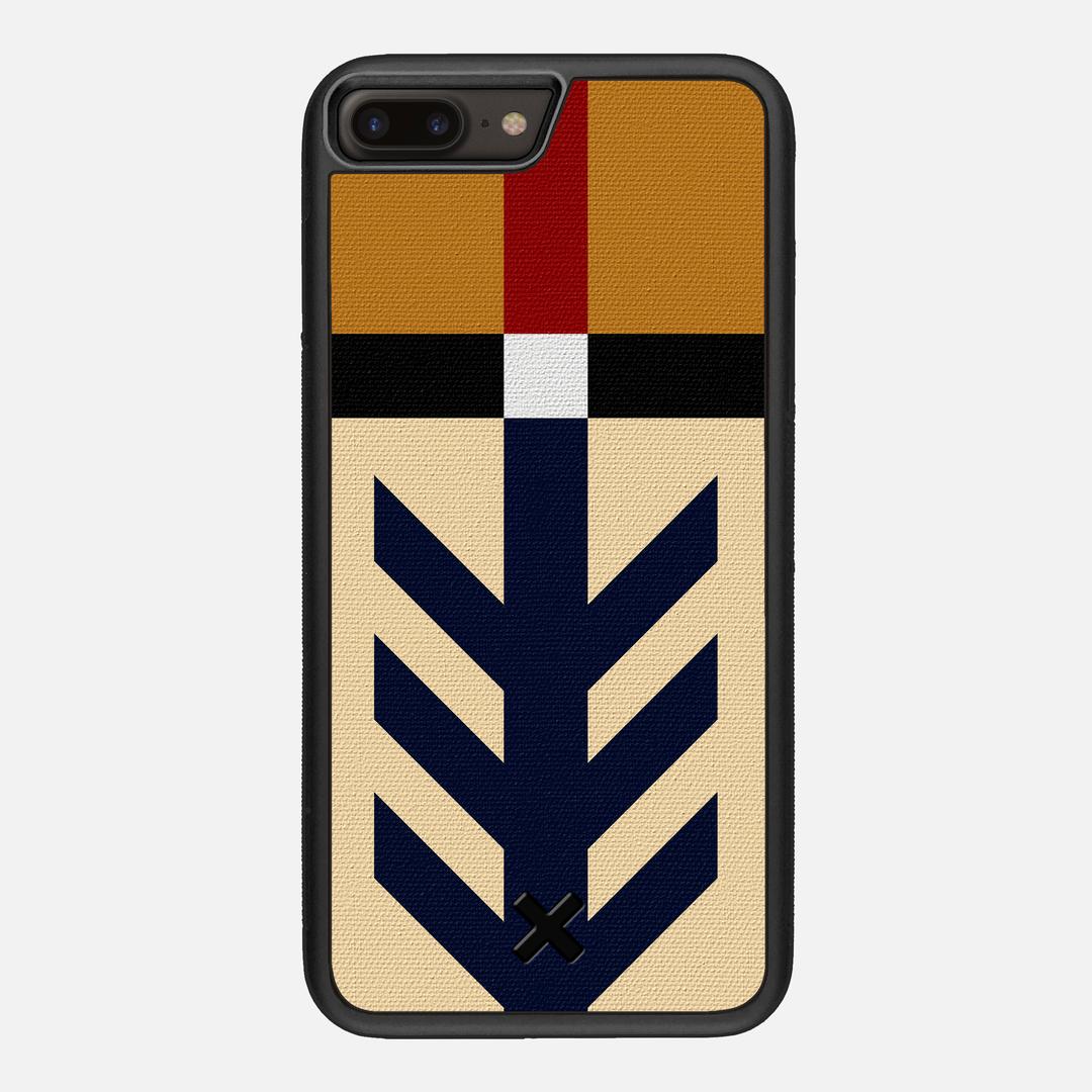 Trail Case for the Apple iPhone 7 Plus featuring a UV Printed Cotton Canvas backer with the Keyway X Mark#Phone Model_iPhone 7 Plus