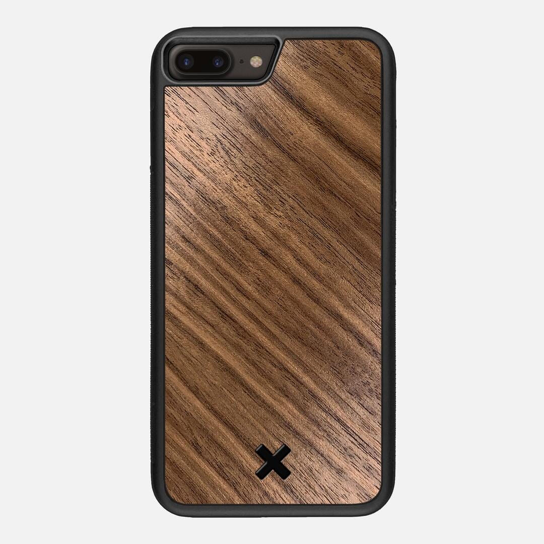 Walnut Pure Case for the Apple iPhone 7 Plus featuring a Walnut Wood backer with the Keyway X Mark#Phone Model_iPhone 7 Plus