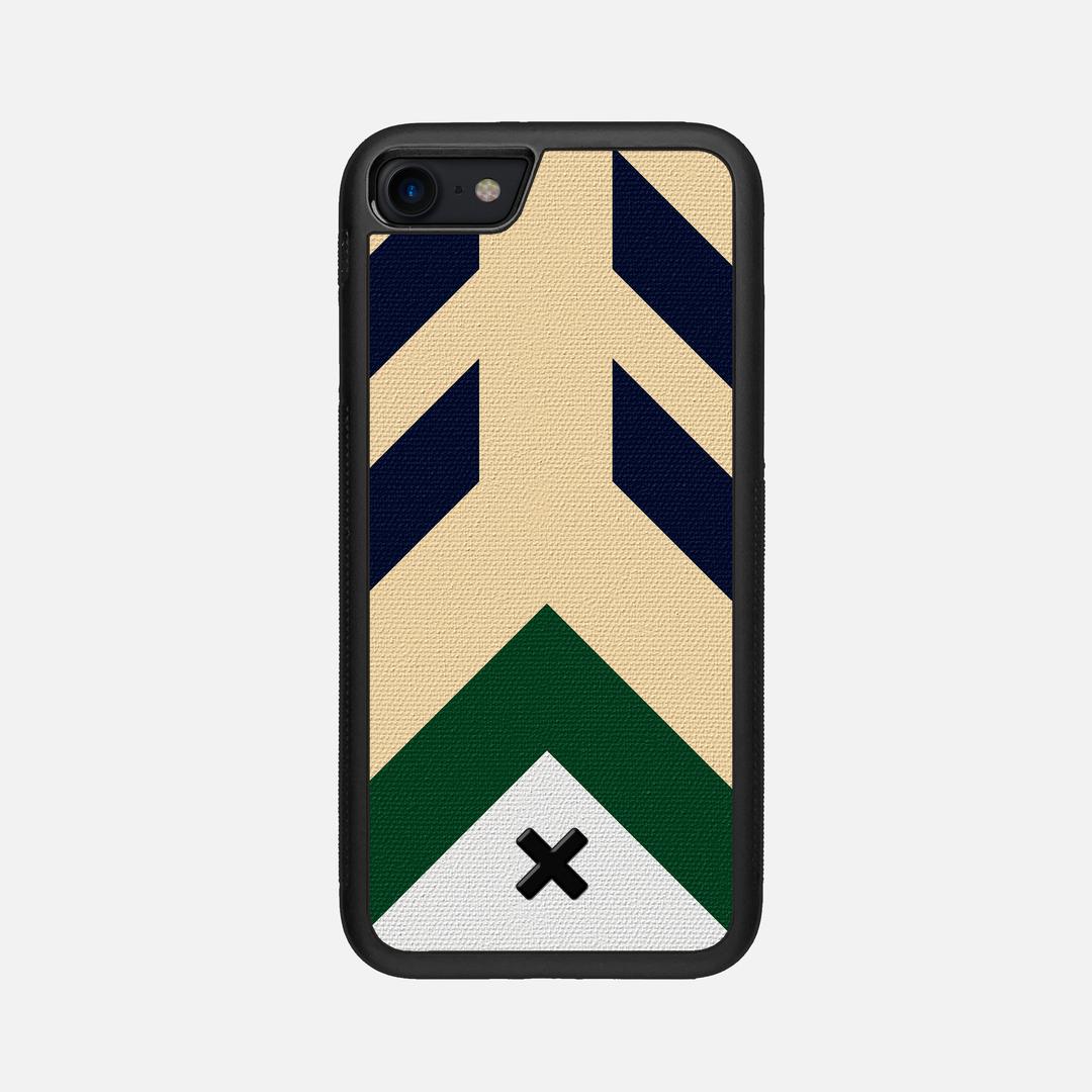 Passage Case for the Apple iPhone 8 featuring a UV Printed Cotton Canvas backer with the Keyway X Mark#Phone Model_iPhone 8