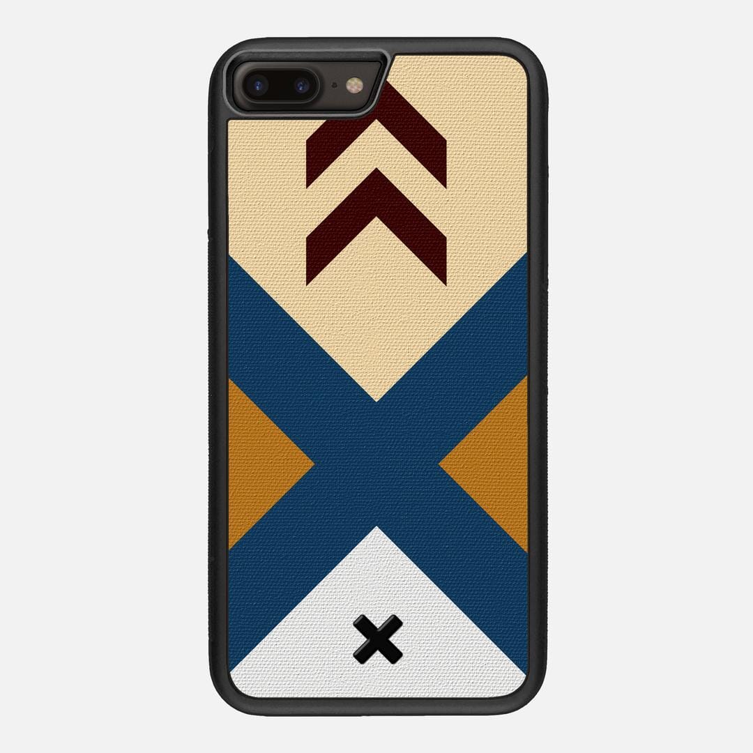 Camp Case for the Apple iPhone 8 Plus featuring a UV Printed Cotton Canvas backer with the Keyway X Mark#Phone Model_iPhone 8 Plus