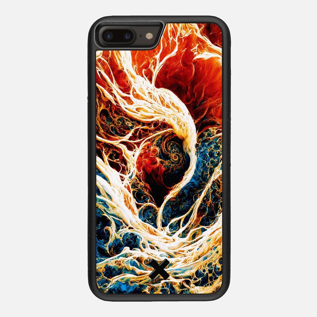 Evolve Case for the Apple iPhone 8 Plus featuring a UV Printed Cotton Canvas backer with the Keyway X Mark#Phone Model_iPhone 8 Plus