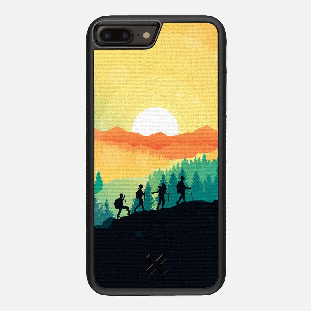 Expedition Case for the Apple iPhone 8 Plus featuring a UV Printed Cotton Canvas backer with the Keyway X Mark#Phone Model_iPhone 8 Plus