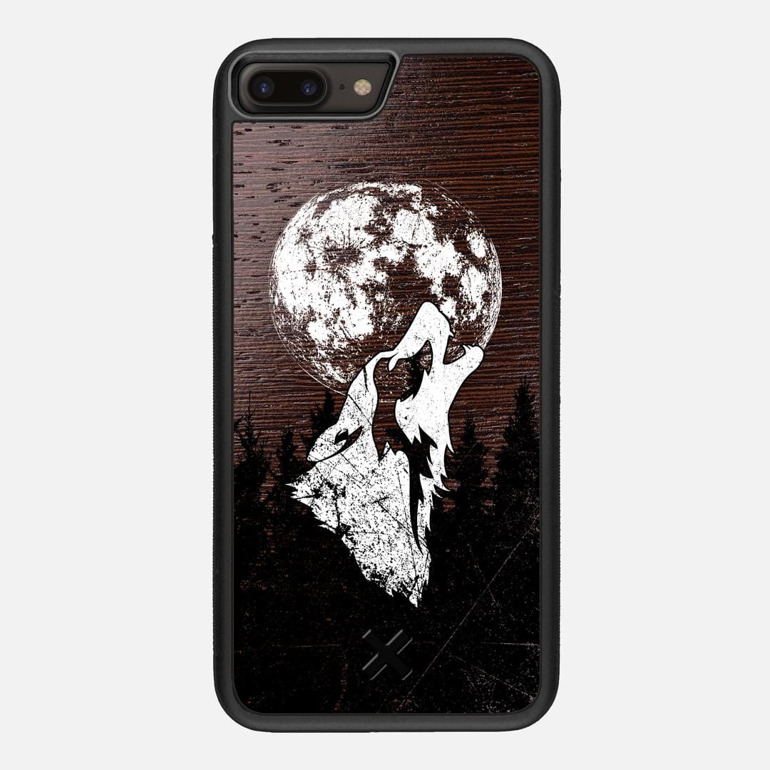 Howl Case for the Apple iPhone 8 Plus featuring a UV Printed Wenge Wood backer with the Keyway X Mark#Phone Model_iPhone 8 Plus