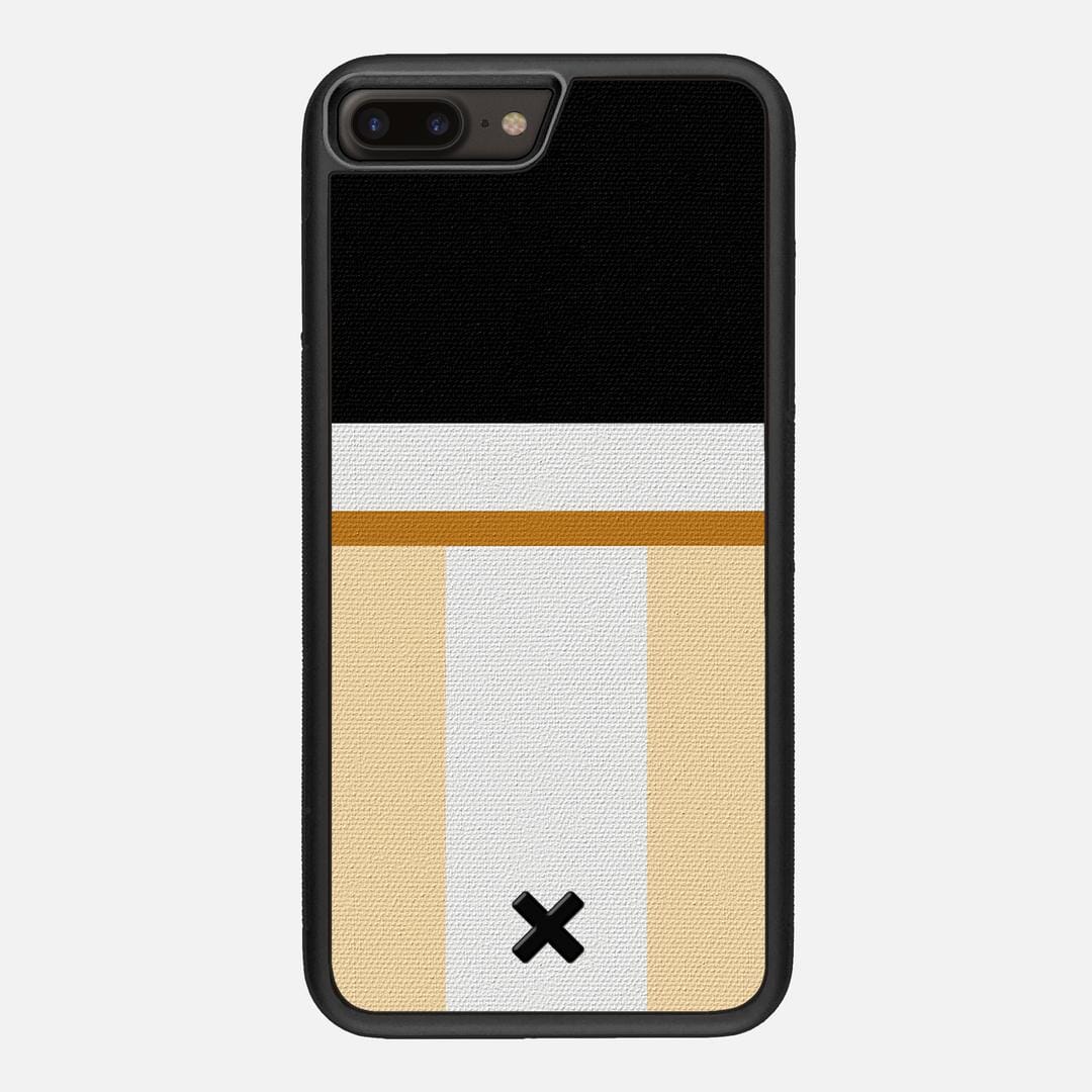 Isle Case for the Apple iPhone 8 Plus featuring a UV Printed Cotton Canvas backer with the Keyway X Mark#Phone Model_iPhone 8 Plus