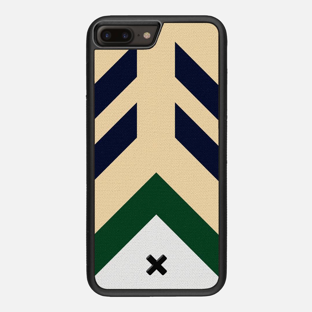 Passage Case for the Apple iPhone 8 Plus featuring a UV Printed Cotton Canvas backer with the Keyway X Mark#Phone Model_iPhone 8 Plus