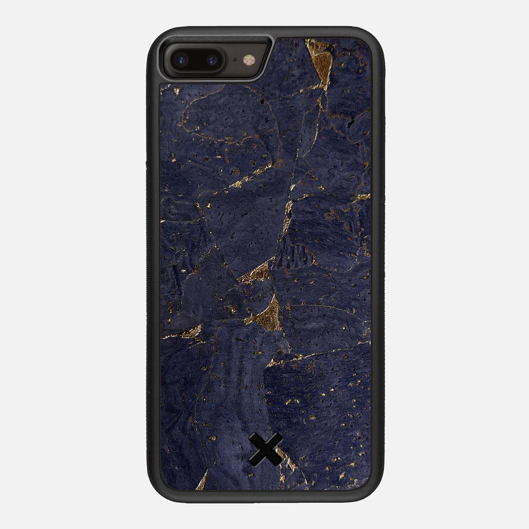 Quartz Cork Case for the Apple iPhone 8 Plus featuring a Genuine Cork backer with the Keyway X Mark#Phone Model_iPhone 8 Plus