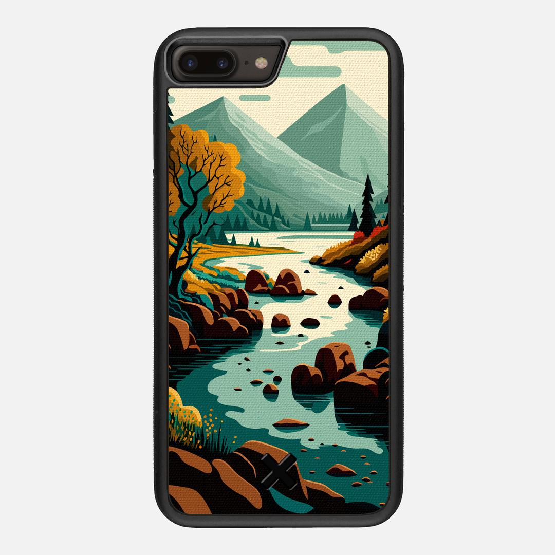 Sanctuary Case for the Apple iPhone 8 Plus featuring a UV Printed Cotton Canvas backer with the Keyway X Mark#Phone Model_iPhone 8 Plus