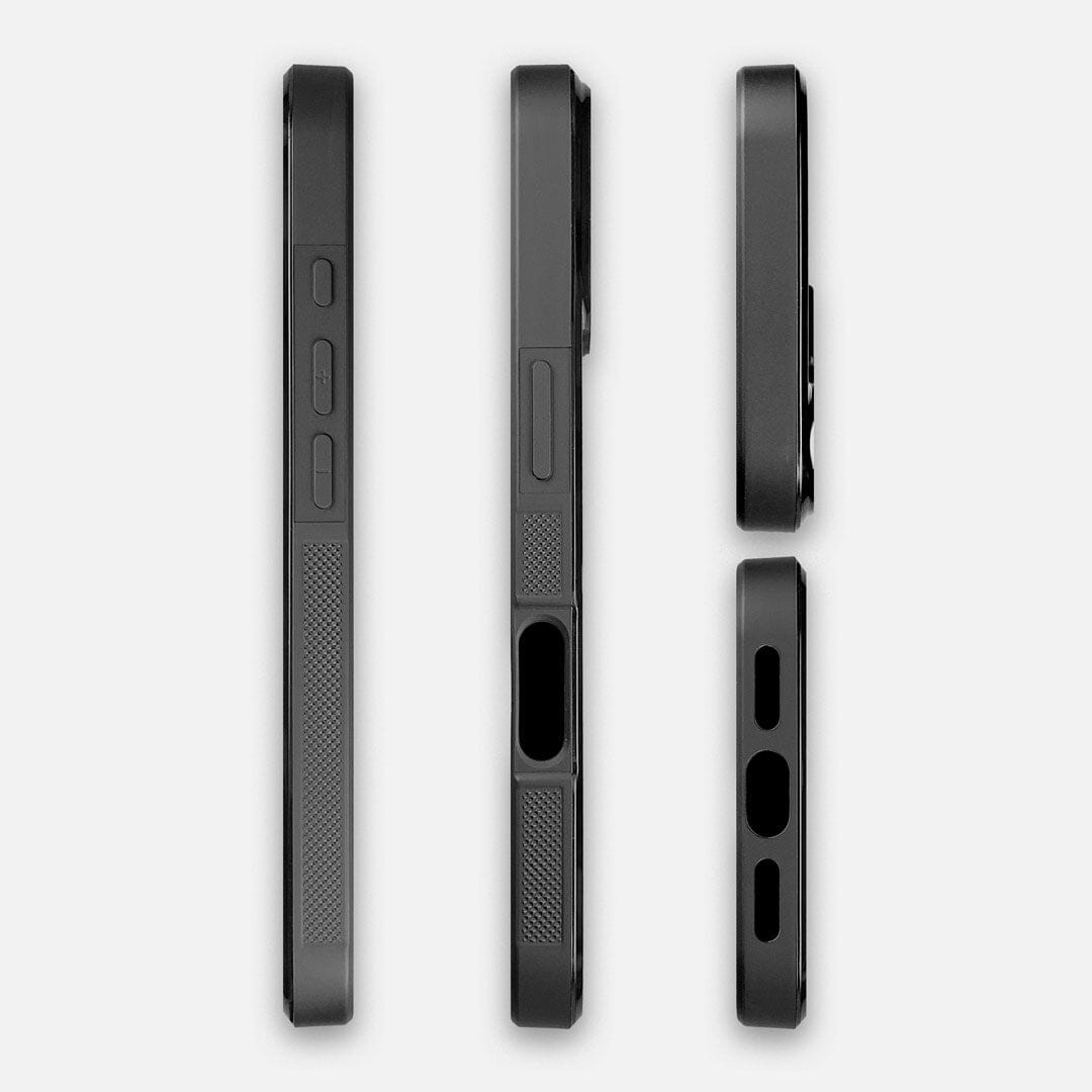 Side Buttons and Port views of the Keyway Silver Fox Case#Phone Model_iPhone 16||Phone Model_iPhone 17