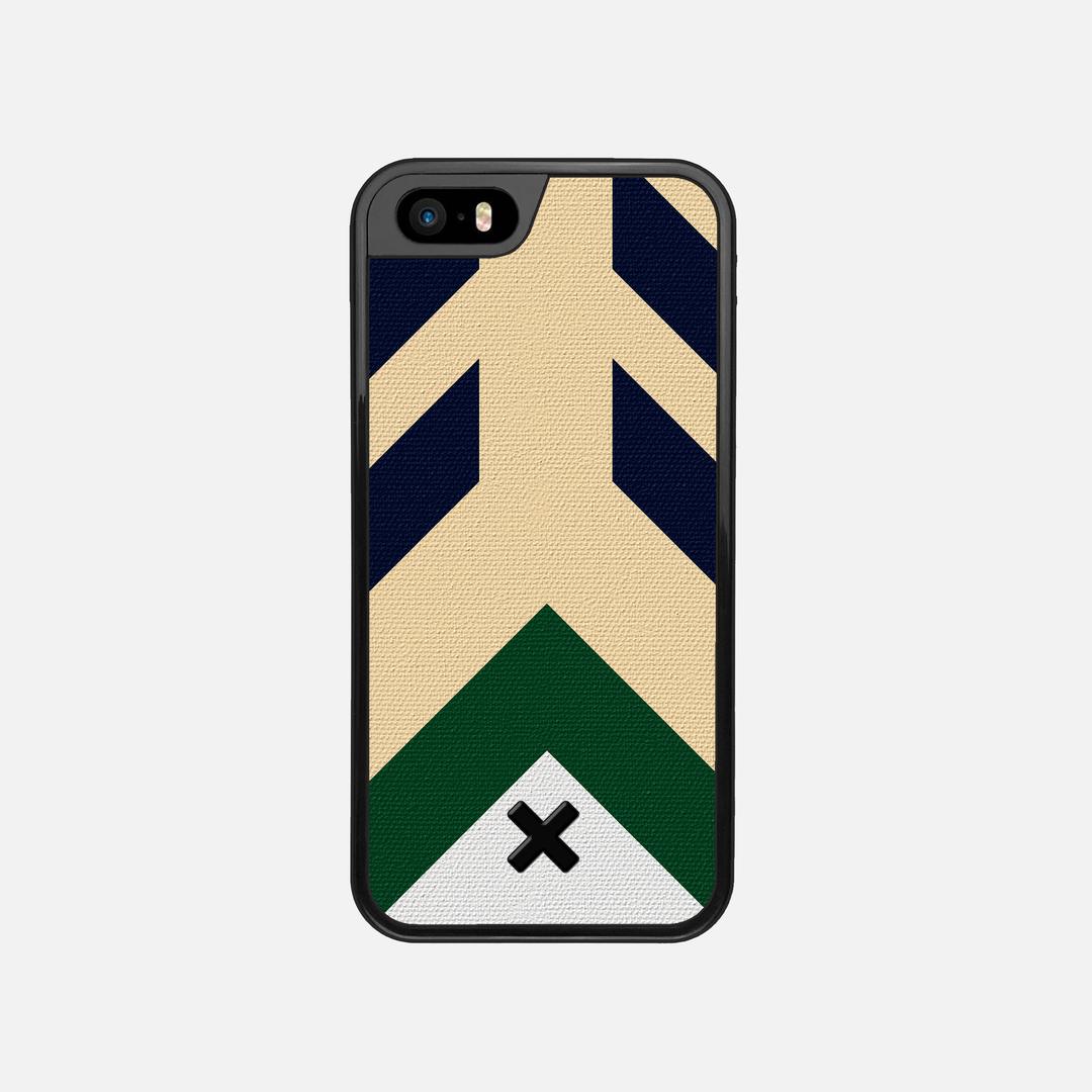 Passage Case for the Apple iPhone SE (2016) featuring a UV Printed Cotton Canvas backer with the Keyway X Mark#Phone Model_iPhone SE (2016)