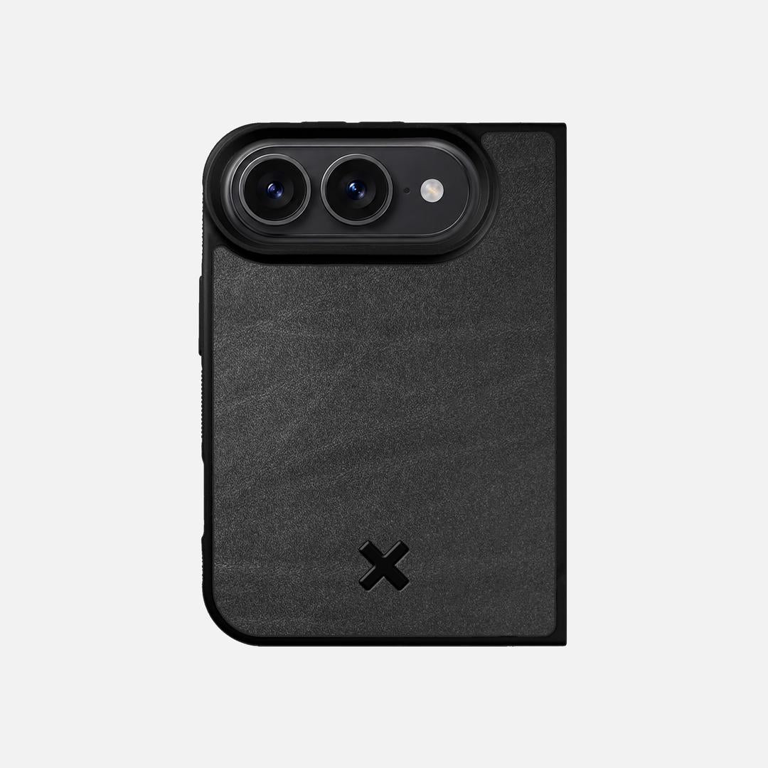 Charcoal - Leather Phone Case