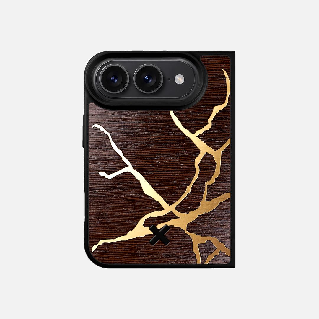 Restore - Wood & Gold Phone Case