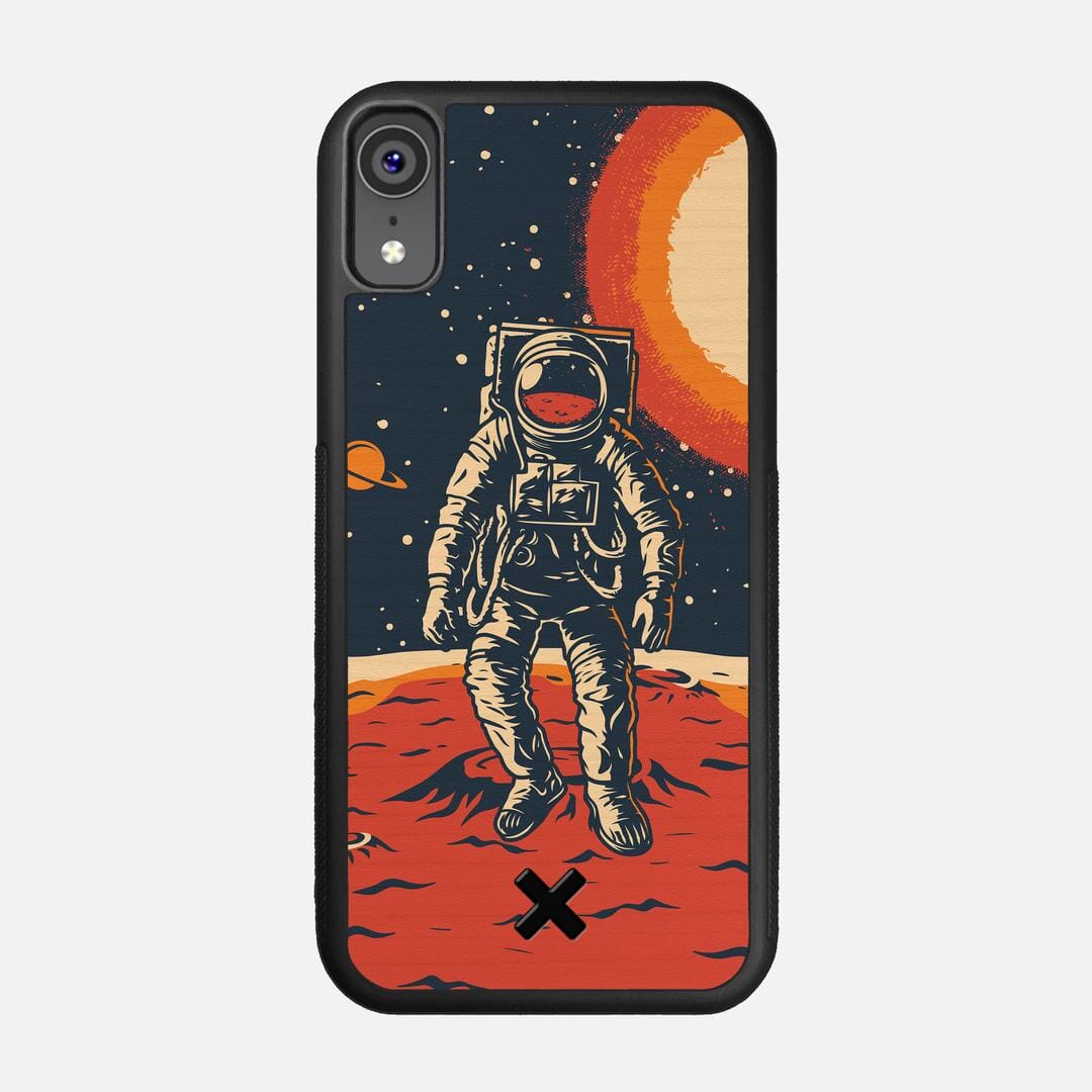 Cosmo Case for the Apple iPhone XR featuring a UV Printed Wenge Wood backer with the Keyway X Mark#Phone Model_iPhone XR