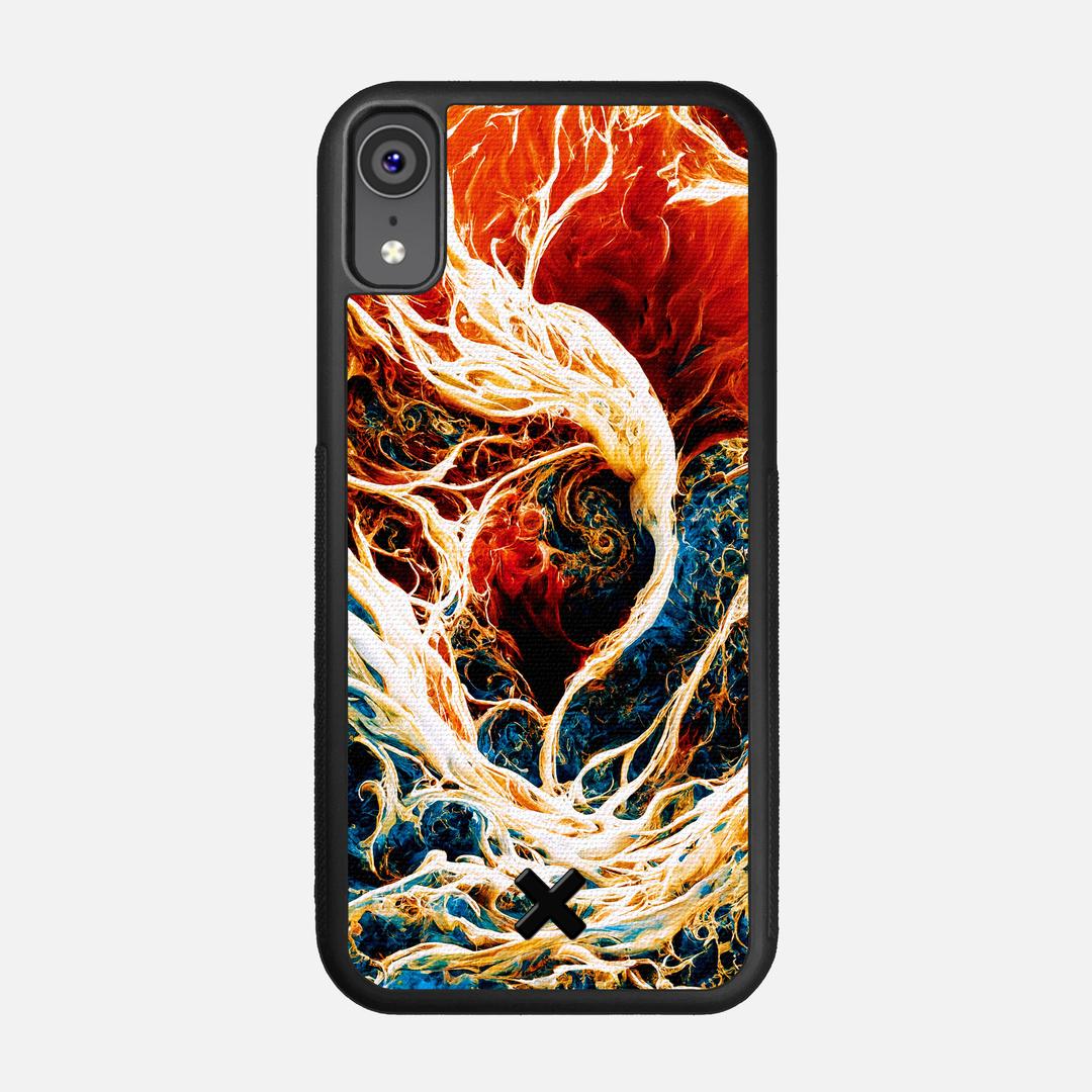 Evolve Case for the Apple iPhone XR featuring a UV Printed Cotton Canvas backer with the Keyway X Mark#Phone Model_iPhone XR