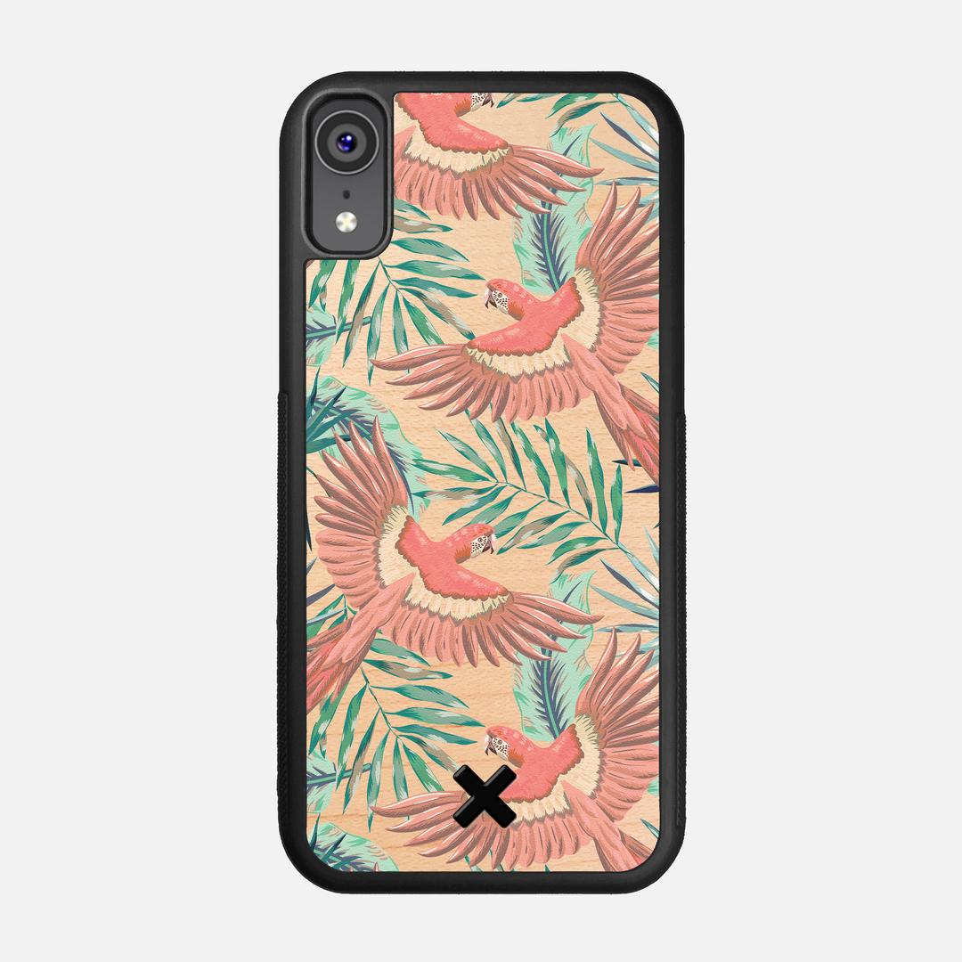 Paradise Case for the Apple iPhone XR featuring a UV Printed Maple Wood backer with the Keyway X Mark#Phone Model_iPhone XR