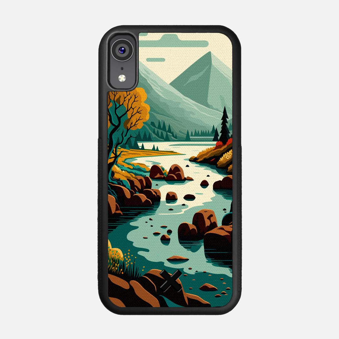 Sanctuary Case for the Apple iPhone XR featuring a UV Printed Cotton Canvas backer with the Keyway X Mark#Phone Model_iPhone XR