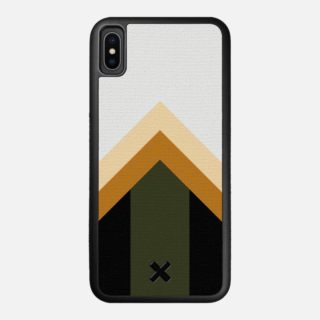 Ascent Case for the Apple iPhone XS Max featuring a UV Printed Cotton Canvas backer with the Keyway X Mark#Phone Model_iPhone XS Max
