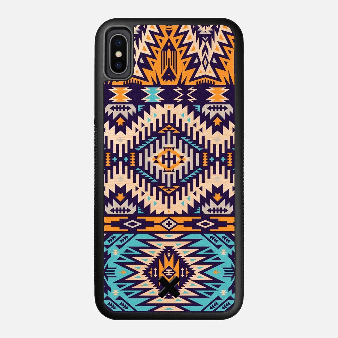 Aztec Case for the Apple iPhone XS Max featuring a UV Printed Maple Wood backer with the Keyway X Mark#Phone Model_iPhone XS Max