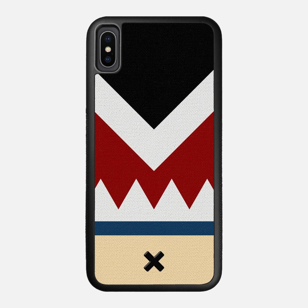 Cove Case for the Apple iPhone XS Max featuring a UV Printed Cotton Canvas backer with the Keyway X Mark#Phone Model_iPhone XS Max