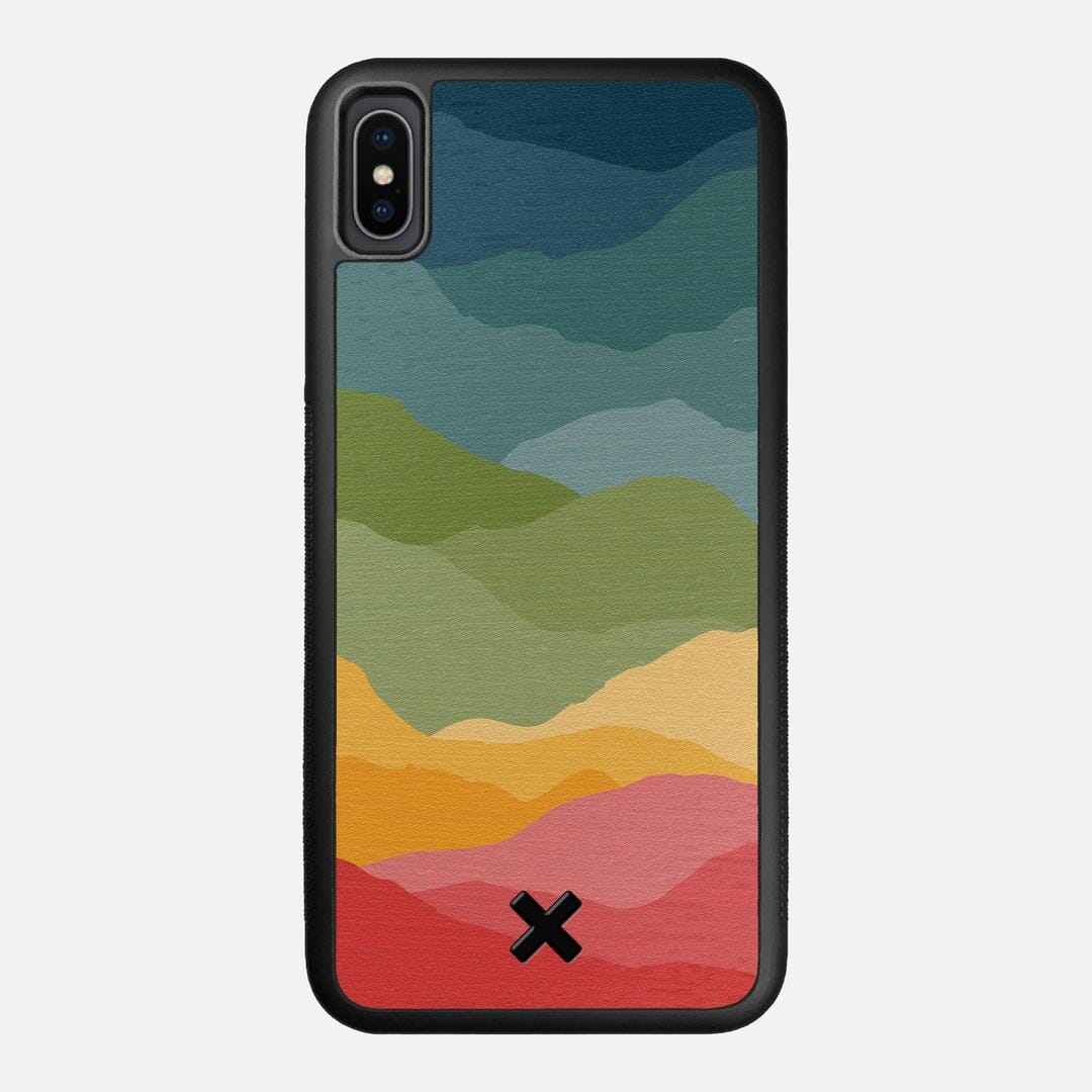 Gamut Case for the Apple iPhone XS Max featuring a UV Printed Wenge Wood backer with the Keyway X Mark#Phone Model_iPhone XS Max