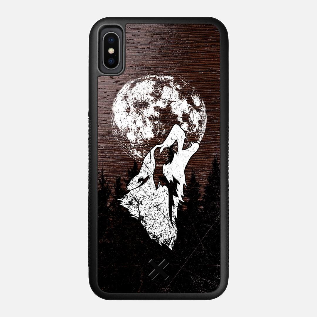 Howl Case for the Apple iPhone XS Max featuring a UV Printed Wenge Wood backer with the Keyway X Mark#Phone Model_iPhone XS Max