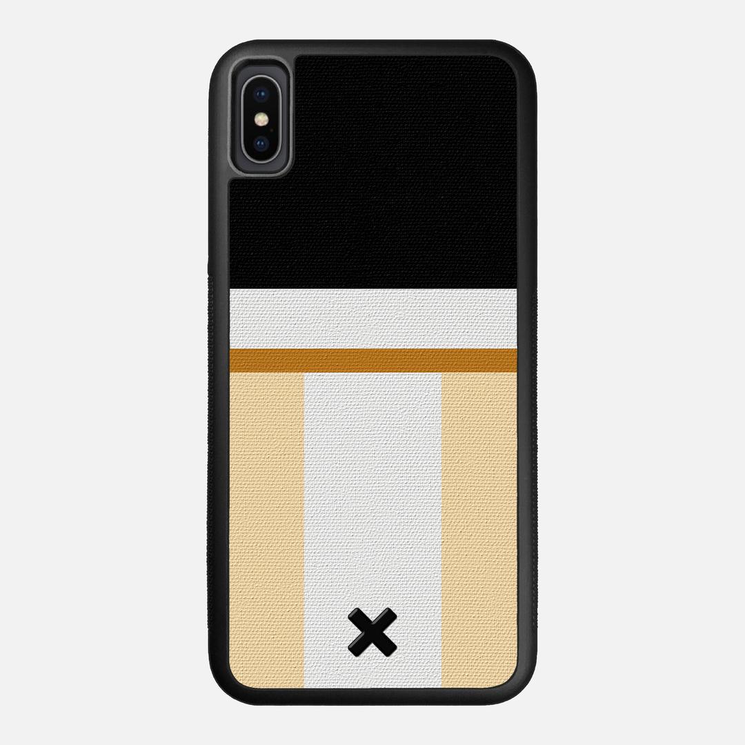 Isle Case for the Apple iPhone XS Max featuring a UV Printed Cotton Canvas backer with the Keyway X Mark#Phone Model_iPhone XS Max