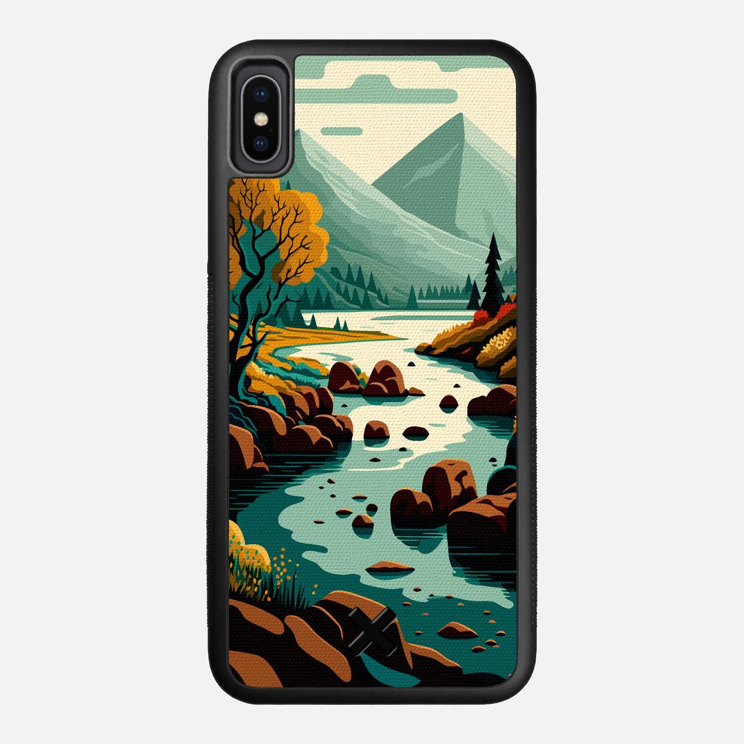 Sanctuary Case for the Apple iPhone XS Max featuring a UV Printed Cotton Canvas backer with the Keyway X Mark#Phone Model_iPhone XS Max