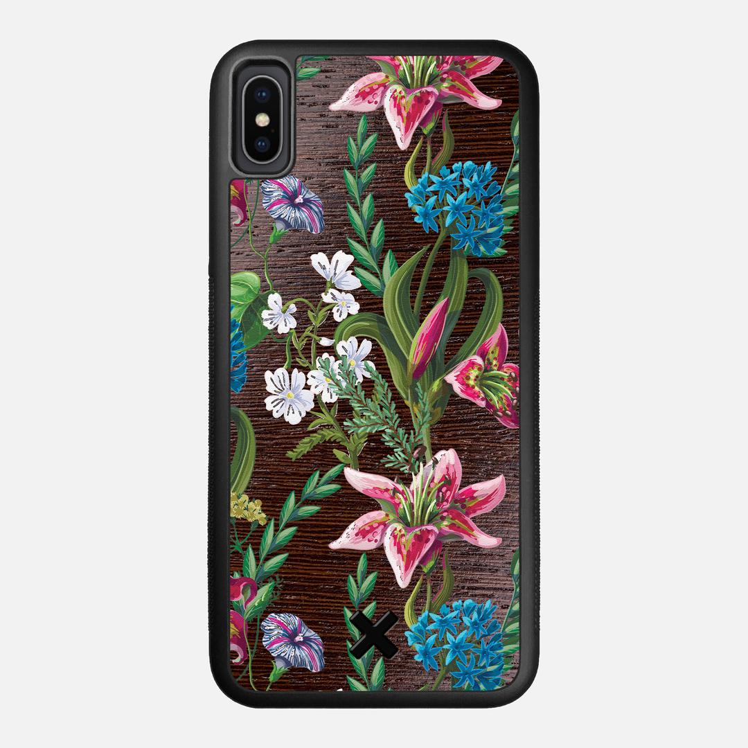 Stargazer Case for the Apple iPhone XS Max featuring a UV Printed Wenge Wood backer with the Keyway X Mark#Phone Model_iPhone XS Max