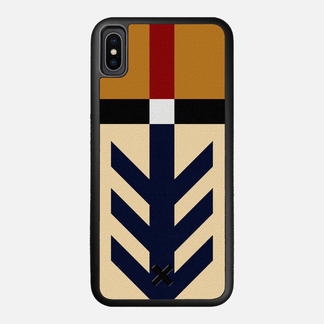 Trail Case for the Apple iPhone XS Max featuring a UV Printed Cotton Canvas backer with the Keyway X Mark#Phone Model_iPhone XS Max