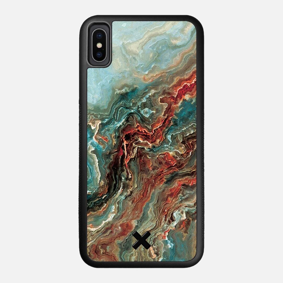 Verona Case for the Apple iPhone XS Max featuring a UV Printed Wenge Wood backer with the Keyway X Mark#Phone Model_iPhone XS Max