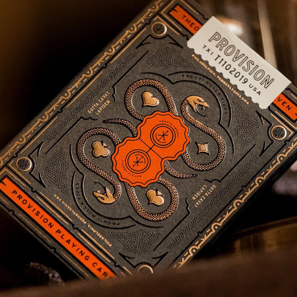 KEYWAY | Theory 11 - Provision Premium Playing Cards Detailed Back of Box