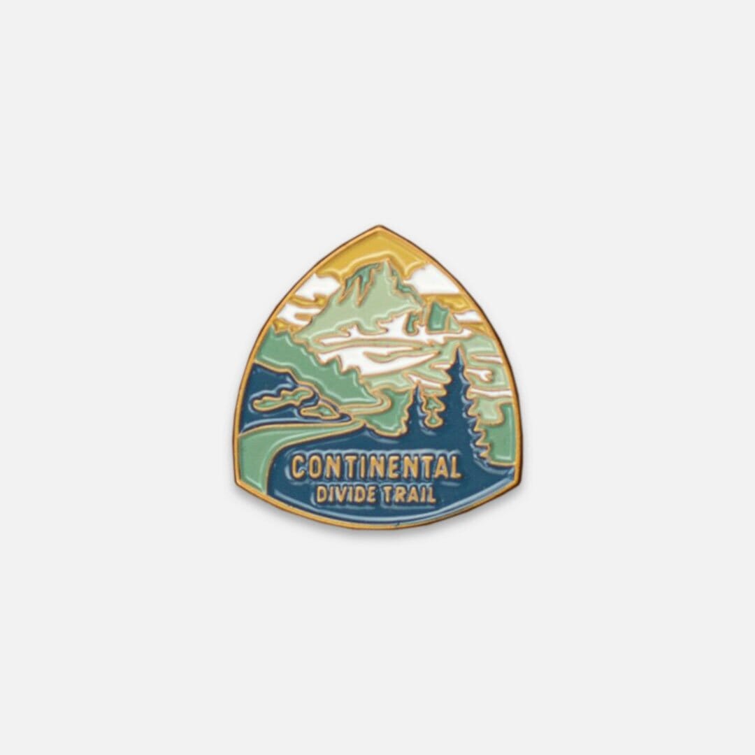 Continental Divide Trail Enamel Pin by The Landmark Project, Main Catalog View