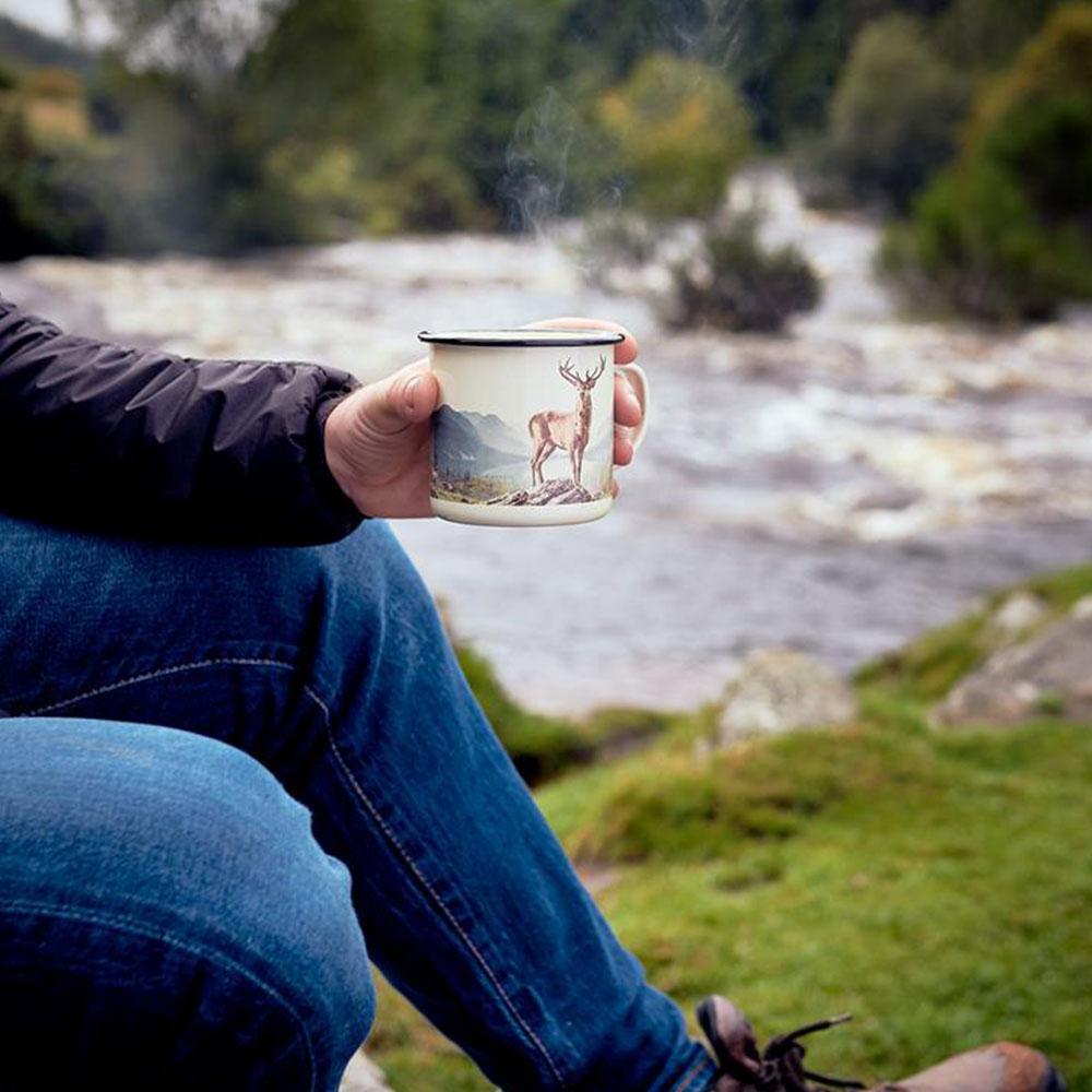 Wild+Wolf - Deer Mug in the wilderness