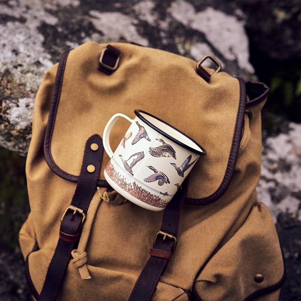 Wild+Wolf - Ducks Mug ready for a hike