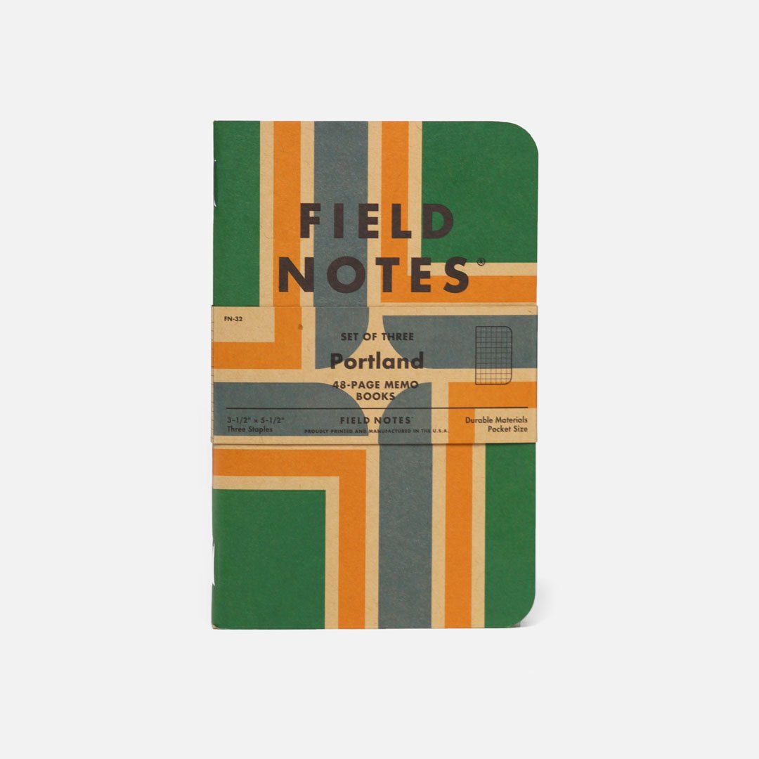 Field Notes - Portland, USA Made Pocket Notebook, Front View