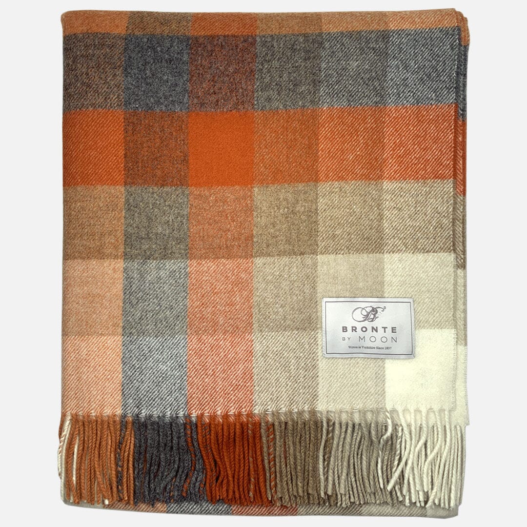 KEYWAY | Merino Camp Blanket in the Saffron Colourway