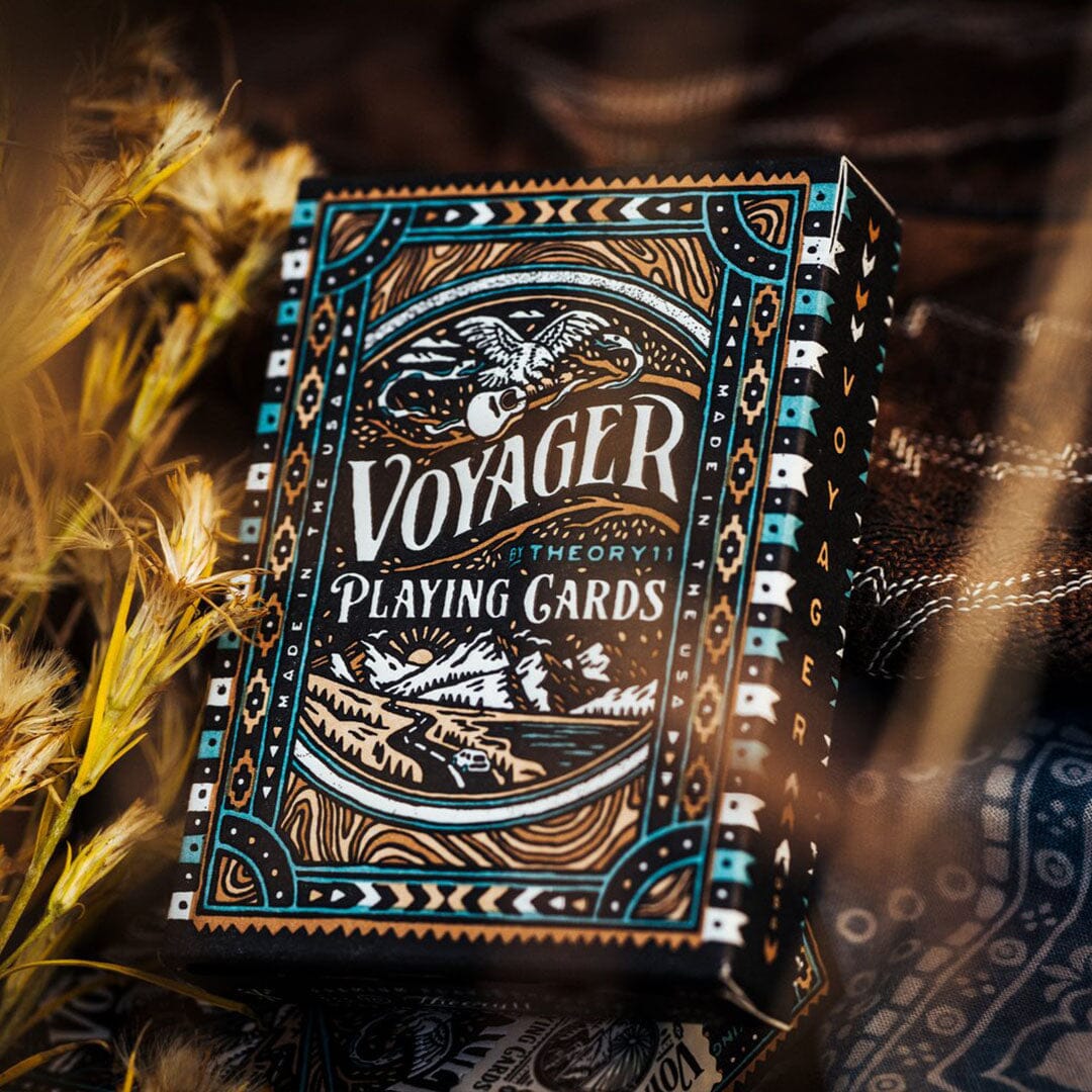 KEYWAY | Theory 11 - Voyager Premium Playing Cards closeup box shot