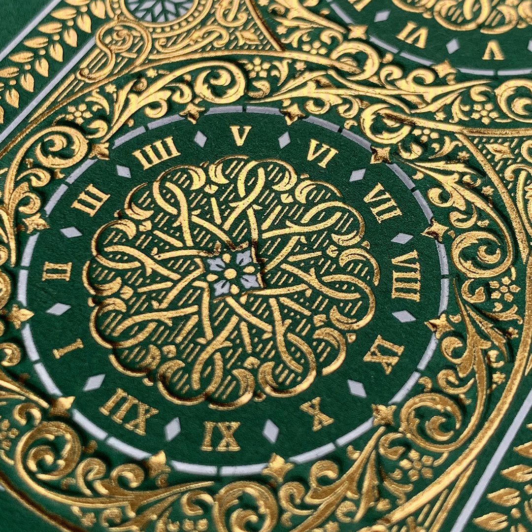 KEYWAY | Theory 11 - Green Tycoon Premium Playing Cards Macro Back