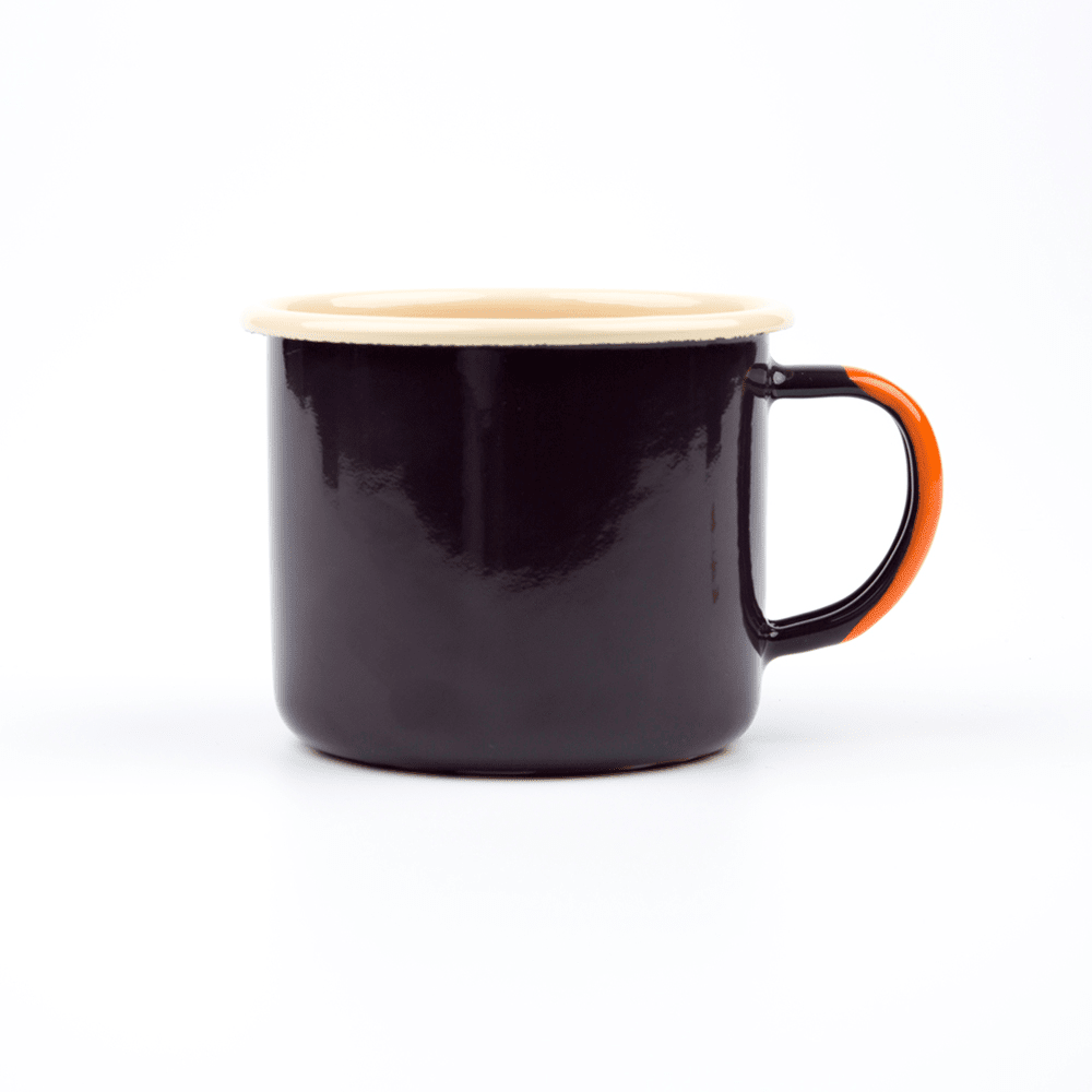 KEYWAY | Emalco - Badlands Large Enamel Mug, Handcrafted by Artisans in Poland, Bottom Print View