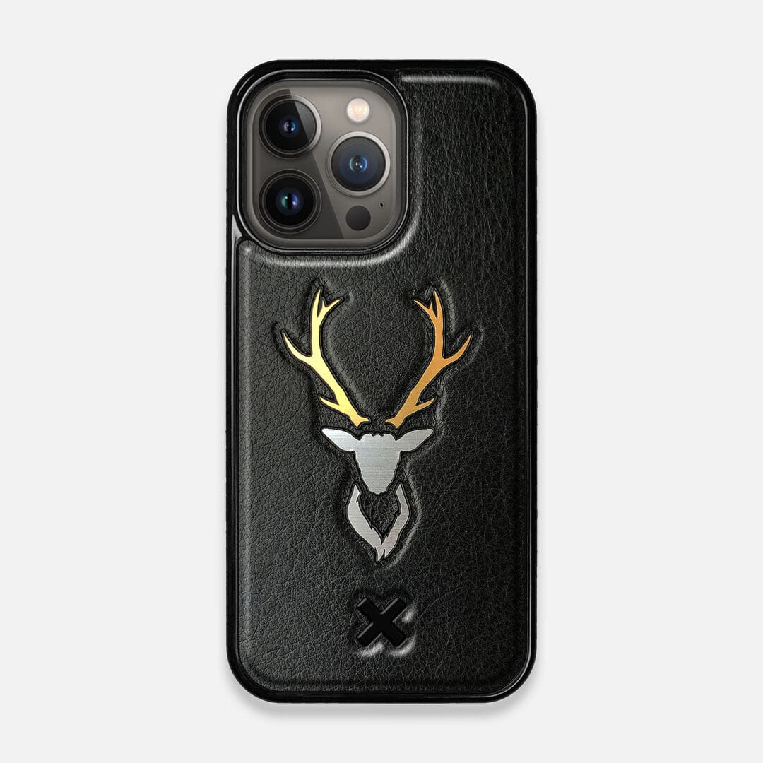 Front view of the Wilderness Wenge Wood iPhone 13 Pro Case by Keyway Designs