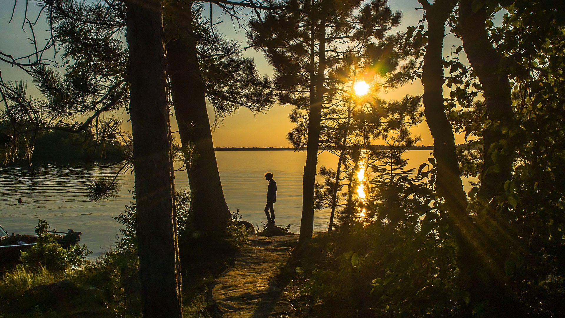 Sunset at Voyageurs National Park. Jeffrey Kantor