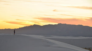 Finding solitude in New Mexico's White Sands National Monument.iris
